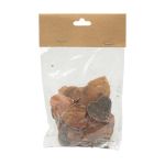 Декоративные элементы из коры дерева "Сердечки", 3см, 30 шт/уп, нат/дерево