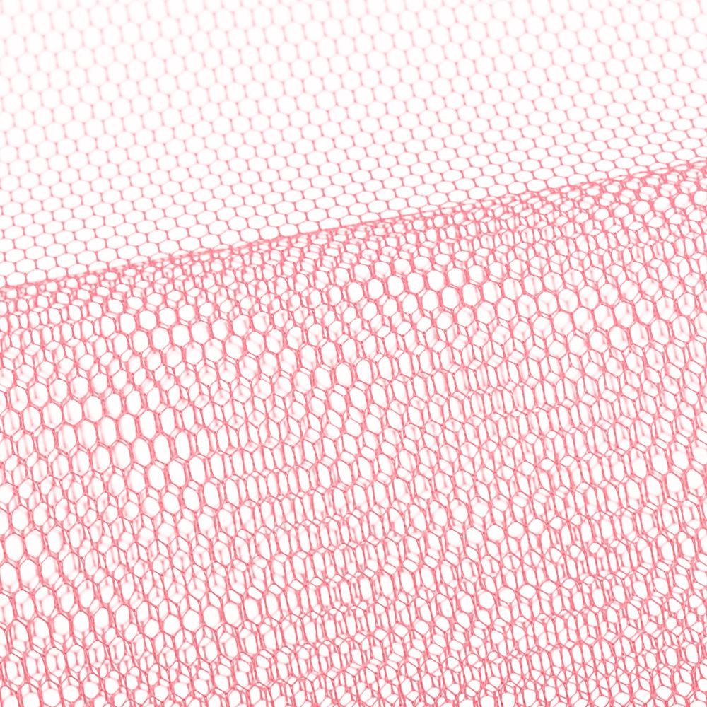 Фатин средней жесткости 100% п/э, 170 см / рул. 50 метров, 16-1731 розовый барби, Gamma FTN