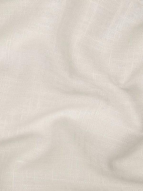 Льняная ткань 190 г/м², 140 см / 2 метра, TBY.Li.1002.01, 01 теплый белый