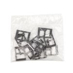 Пряжка 13 мм чер.никель мет, 20 шт