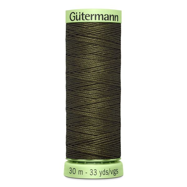 Нитки отделочные Gutermann Top Stitch, 30м, 689 т.хаки, 5 катушек