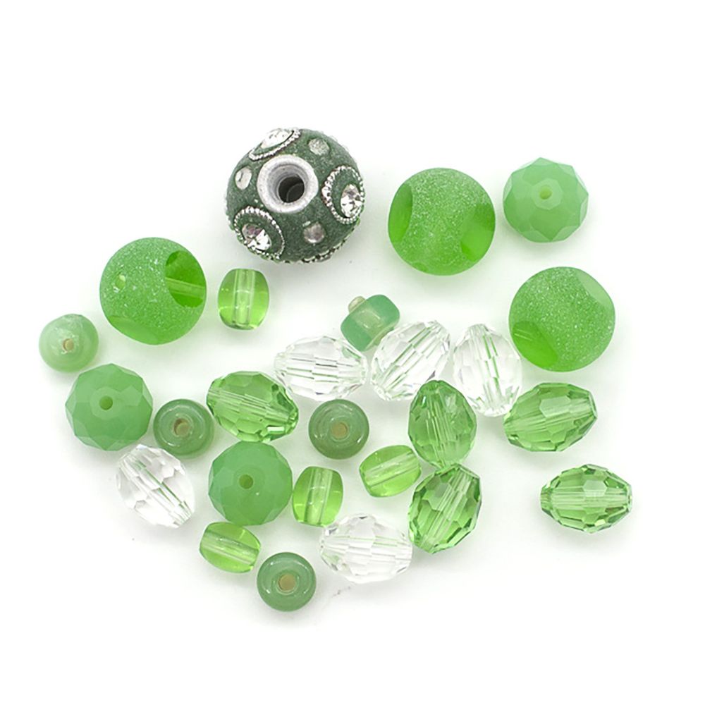 Набор декоративных бусин, 27 шт., Астра Premium, TR-2152