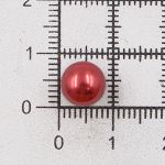 Пуговицы на ножке 8мм (Red2 (красный2)), 36 шт