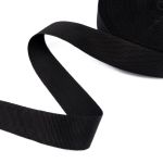 Стропа (ременная лента) 50 мм / 30 метров, толщ. 1.1 мм, [28 г/пог.м], 100% п/п, 0 черный, Gamma 3077