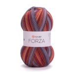 Пряжа YarnArt (ЯрнАрт) Forza / уп.5 мот. по 100 г, 420 м, 2503 секционный