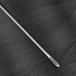 Нитки универсальные Nitka 40/2, 4570 м (5000 ярд) / 1 кат., 345 т.серый