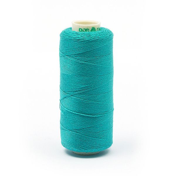 Нитки швейные бытовые Dor Tak 40/2, 366 м / 10 кат., 684 бирюзовый