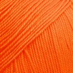 Пряжа Люблю вязать Зефир / уп.3 мот. по 100 г, 295 м, 244 оранжевый