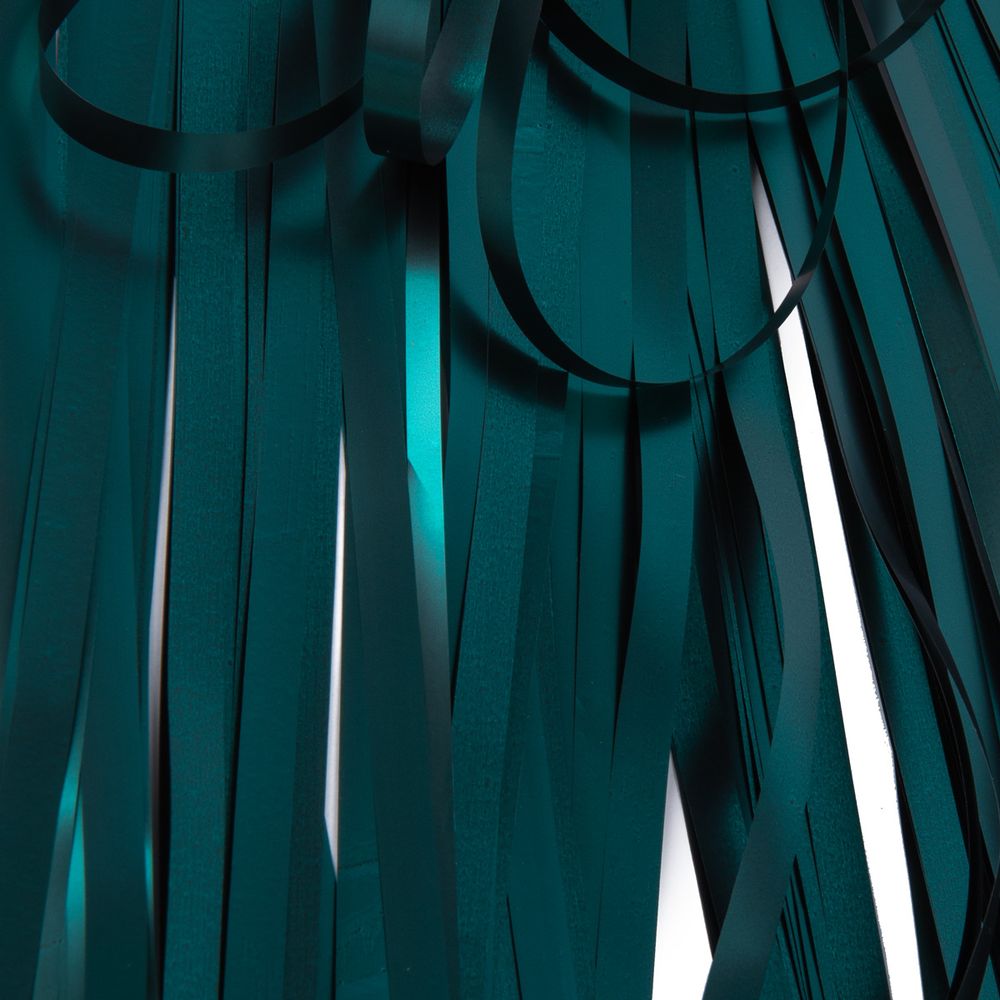 Занавес Дождик 100х200 см, 03_серебристо-изумрудный, Boomzee GBZ-12