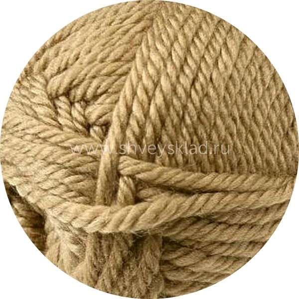 Пряжа Камтекс Меринго объемная / уп.4 мот. по 150 г, 600м, 007 лен