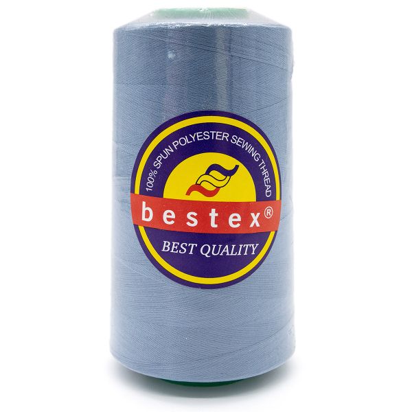 Нитки универсальные Bestex 50/2, 4570 м (5000 ярд) / 1 кат., 312 матово-голубой