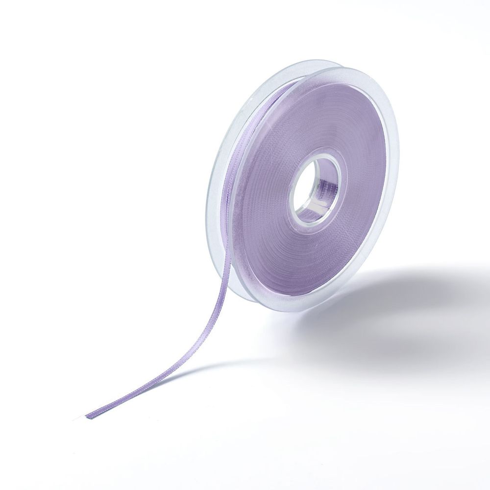 Лента атласная 2-сторонняя 03.0 мм, 50 м, Prym, 62 сиреневый /TOS/