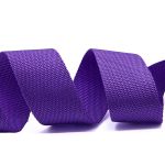 Стропа (ременная лента) 50 мм / 5х2.5 метра, толщ. 1.0 мм, [28 г/пог.м], 100% п/э, 19 фиолетовый