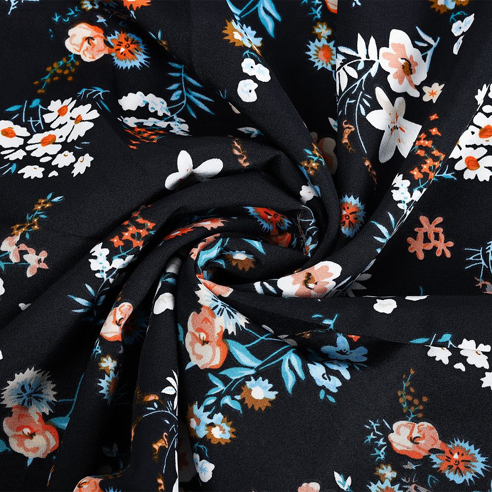 Софт ткань 105 г/м², шир.150 см, M213.3, цв.3 черный, 25м /TOS/