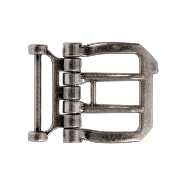 Пряжка ременная металл 60х50 мм, 1 шт, 07 матовый черн.никель, Micron GB 1616