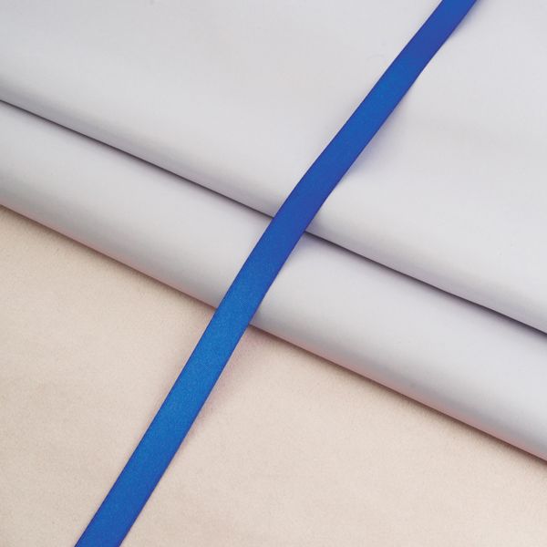 Лента атласная 2-сторонняя 12.0 мм / 22.86±1 метров, C1181 синий, 6102-0002, Globus