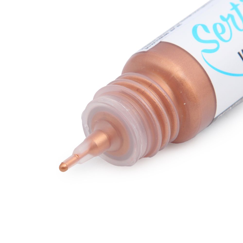 Резерв (контур) на водной основе, металлик, H Dupont SERTI METAL, 25мл (053 золотой), DU0640025