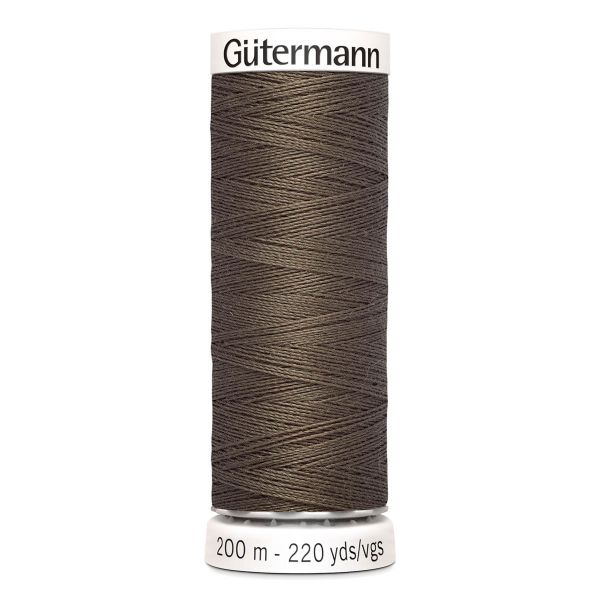 Нитки универсальные Gutermann Sew-all 100 (200 метров) | 467 бледно-коричневый