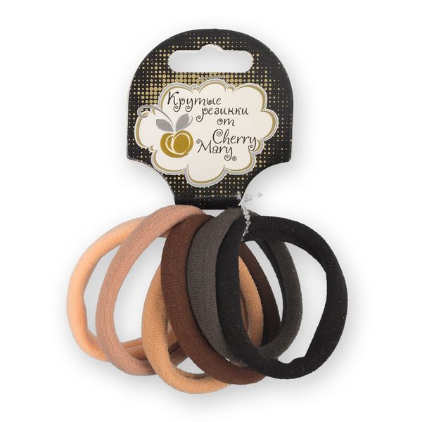 Набор резинок для волос V/R4064, 30 шт, №01 ассорти, Cherry Mary V/R4064