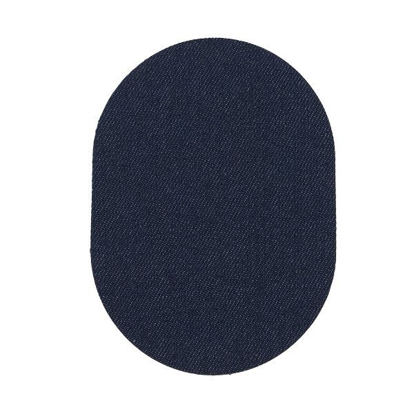 Термозаплатка, джинс, 100x140мм (т.синий (blue4)), AZ07, 2 шт