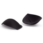 Бельевые чашечки для бюстгальтера без уступа с наполнением и эфф. pushup, р.40(10пар) (Черный), 3514