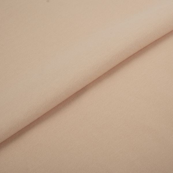 Трикотаж кукольный отрез 500х165 см, 225 г/м², 3 розовый/кремовый, Peppy DTF-01