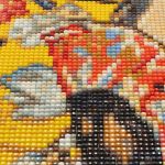 Алмазная (кристальная) мозаика Cristyle, Дама с веером Г. Климт, 30х40 см