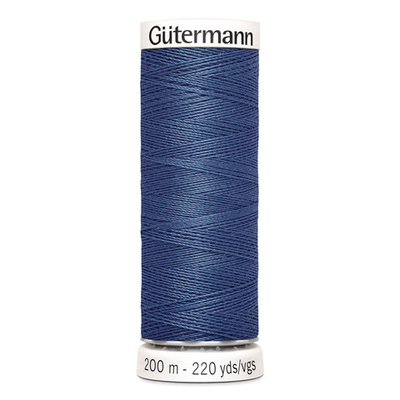 Нитки универсальные Gutermann Sew-all, 200м, 068 серо-синий, 5 катушек