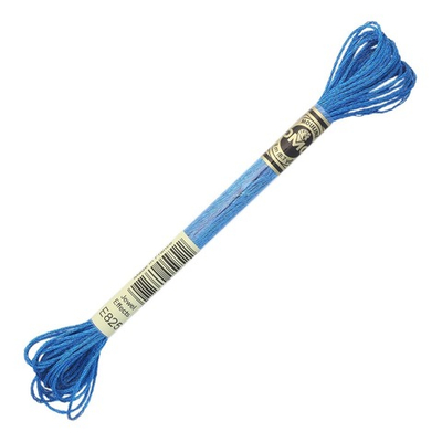 Мулине DMC 317, 8 м, мет. (E825), 6 мотков по 8 метров