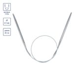 Спицы круговые металл ⌀4,5 мм, 40 см, с металлической леской, Gamma MKS