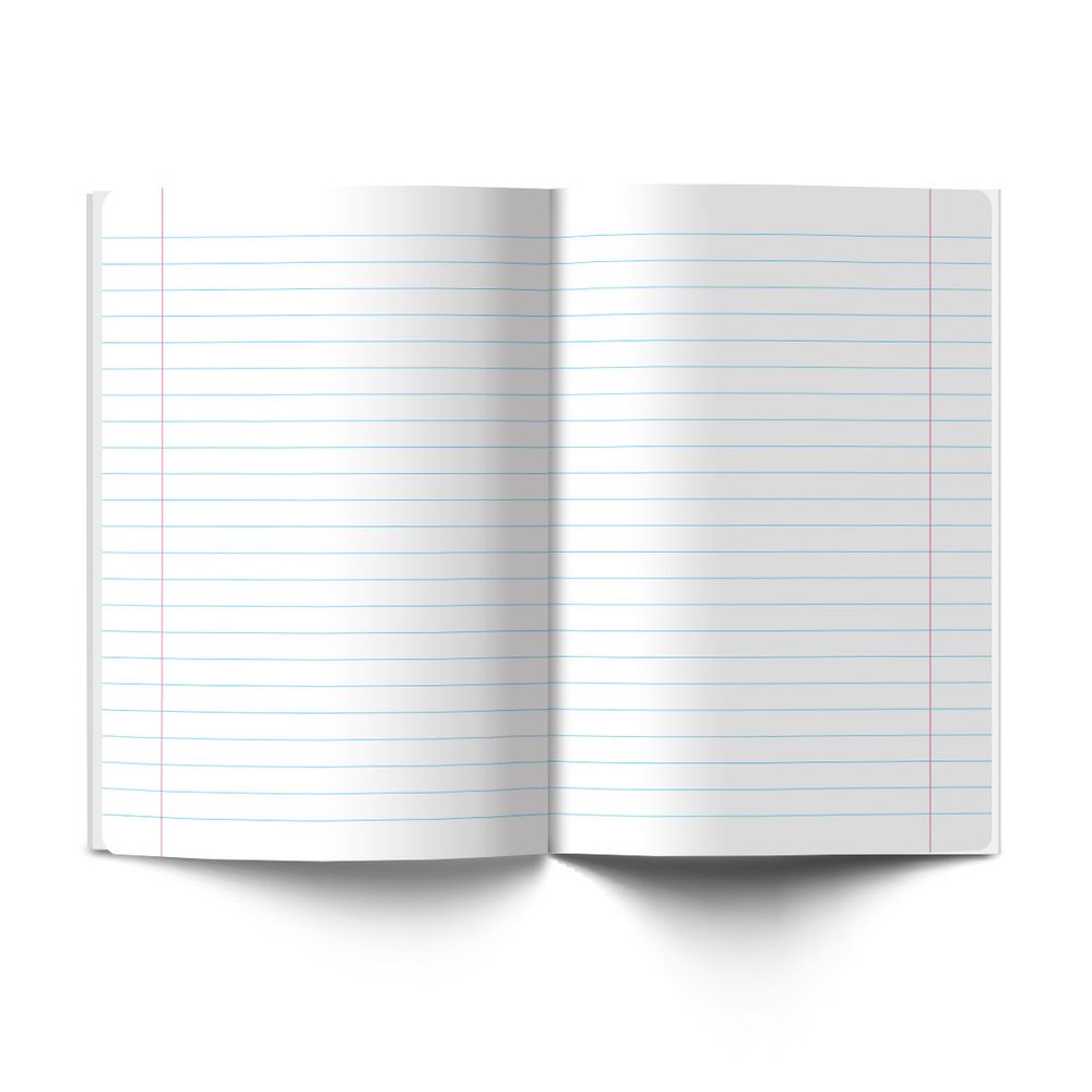 Тетрадь со справочным материалом Без фильтров, A5+ 48 л. на скобе 60 г/м², белизна 90%, 10 шт, линия, 00845 Литература, Светоч 48Т0