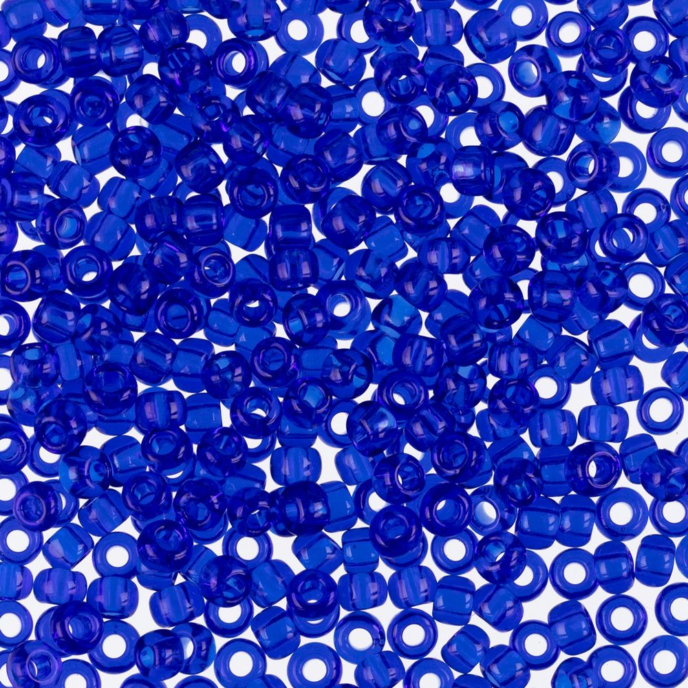 Бисер Toho 10/0 круглый (2.4 мм), 5х5 г, 0008 яр.синий