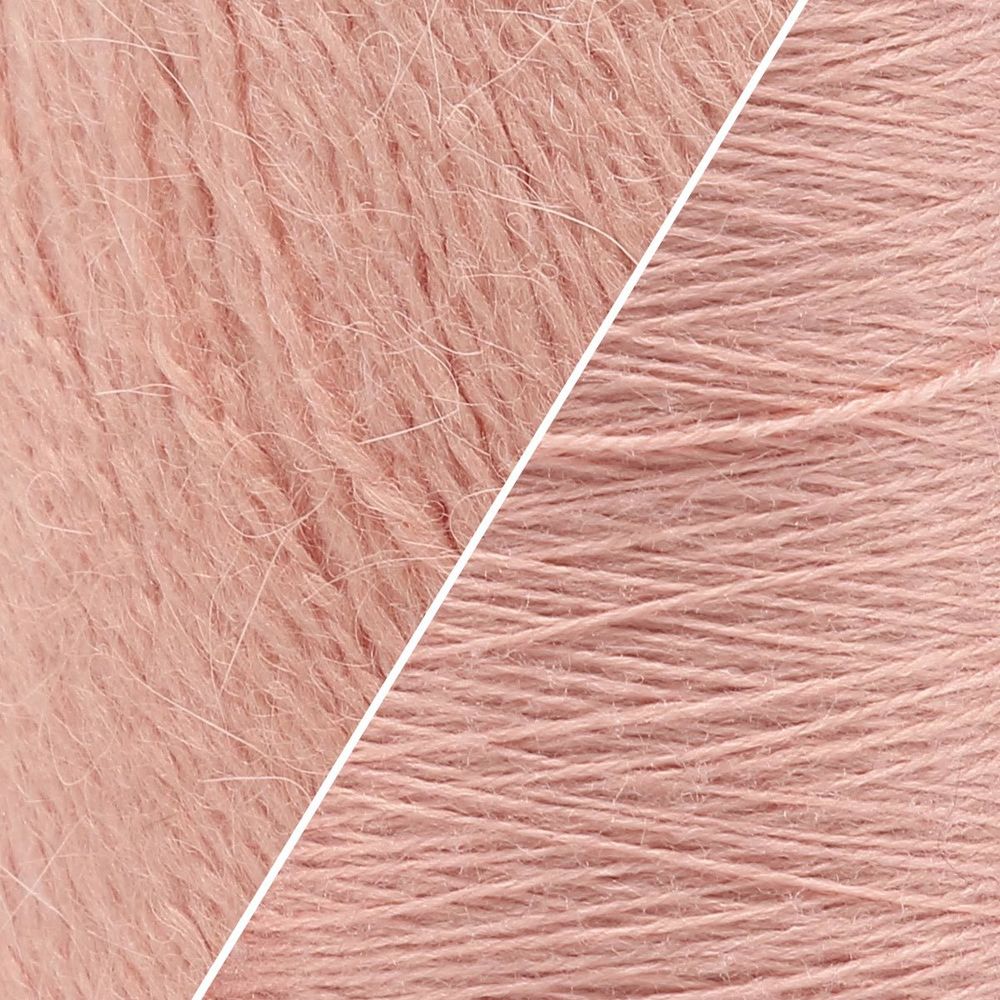 Пряжа Astra Premium (Астра Премиум) Пух норки / уп.1 мот. по 50 г, 290 м, 031 персиковый
