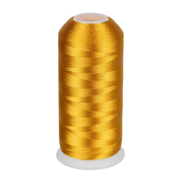 Нитки вышивальные Gamma V120/2, 5000 ярдов, 4570 м, 3159 золотой