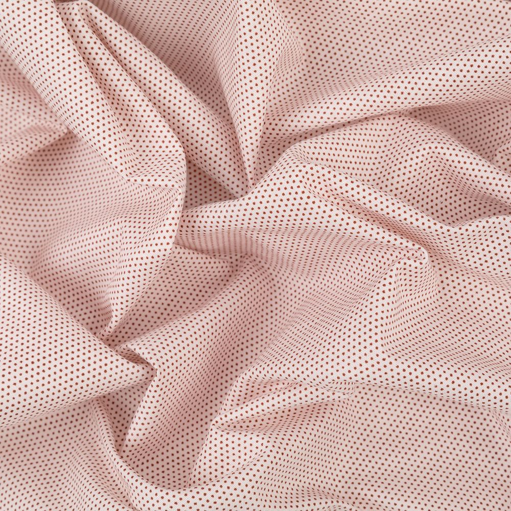 Ткань для пэчворка PEPPY БАБУШКИН СУНДУЧОК ФАСОВКА 100х112 см, 140±5 100% хлопок, БС-12 мл.горох коричневый, Peppy БАБУШКИН СУНДУЧОК