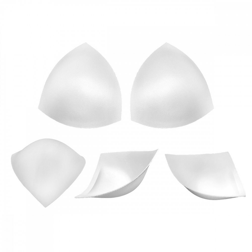 Бельевые чашечки для бюстгальтера PUSH-UP треуг., (G7.3.01), разм.75, 01-белый, 10 пар