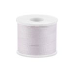 Лента (тесьма) шелковая 7.0 мм / 45.5±0.5 метров, №001 белый, Gamma SR-7