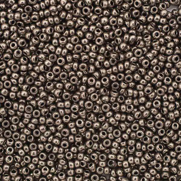 Бисер Preciosa solgel металлик 10/0 (2.3 мм), круг.отв., 500гр, 331-19001-10/0-18549