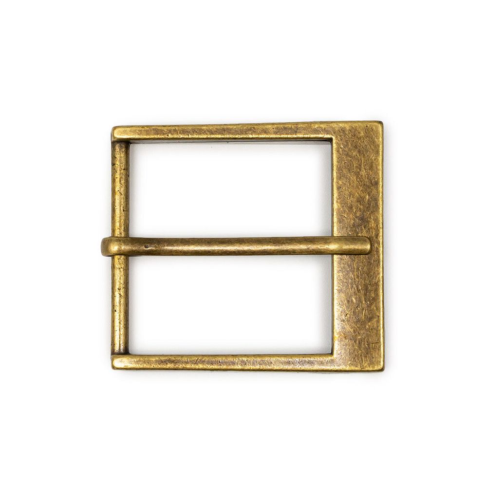 Пряжка ременная металл 40 мм латунь, металл, 2 шт, BIG