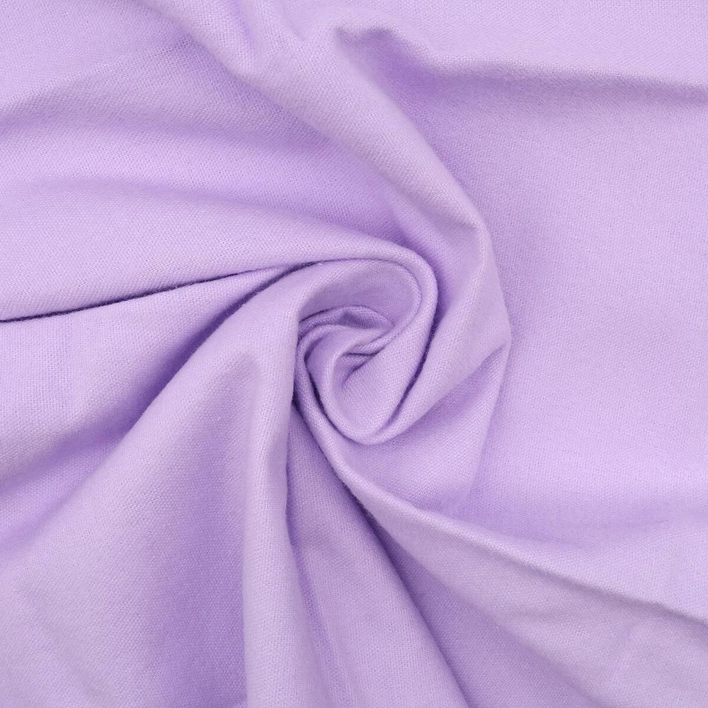 Ткань для рукоделия фланель гладкокрашен. 90см арт С514, сиреневая, 45х50 см, Astra&amp;Craft