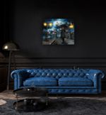 Картина по номерам Фрея, со светодиодами Замок тьмы, 50х40 см