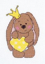 Набор для вышивания нитками Klart, Принцесса, 8,5х11,5 см