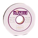 Лента клеевая нитепрошивная по долевой 45 г/м², 15 мм, точечный клей PA+PES, 100 метров, серый, L4YP44, Danelli, OEKO-TEX®