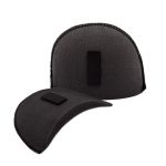 Плечевые накладки (подплечники) втачные на липучке 100х150х14 мм, Hobby&Pro, черный, ВК-14/А, 1 пара