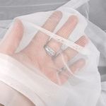 Сетка бельевая эластичная 51 г/м², шир.150 см / 3 метра, белый /03128209.01.3/