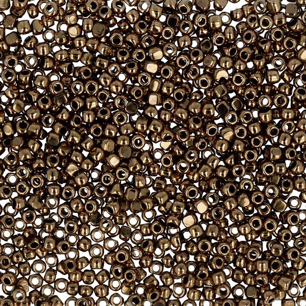 Бисер Toho 15/0 Charlotte 3 (1.7 мм), 25 г (5х5 г), 0221 бронзовый/металлик