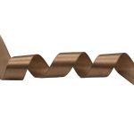 Лента атласная 1-сторонняя 25.0 мм / 22.86±1 метров, 075 серо-коричневый, Globus