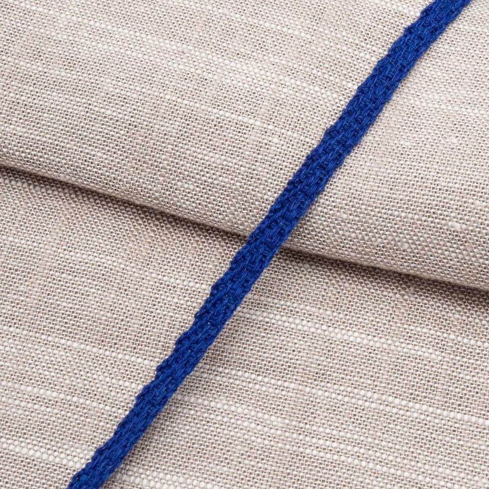 Тесьма (лента) киперная (100 х/б) 5 мм / 25 метров, рис. 9790, 1.4 г/м, синий, С3865Г17/1