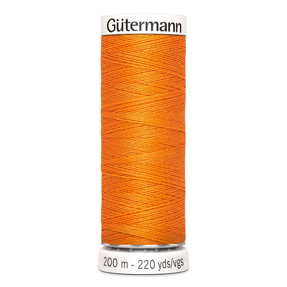 Нитки универсальные Gutermann Sew-all, 200м, 350 св.оранжевый