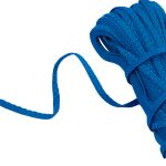 Стропа (ременная лента) 5 мм / 25 метров, толщ. 1.25 мм, [5.6 г/пог.м], 100% п/п, синий, рис.9688, Gamma С3857Г17